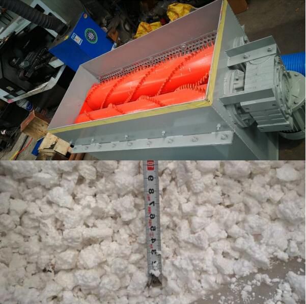 twin shaft styrofoam shredder from China