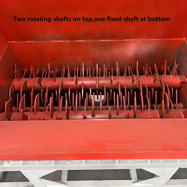 polystyrene crushing machine - two shafts