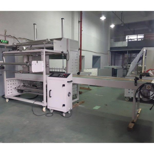4 sided EPS package machine by PE film - 6 sided EPS package machine by plastic film