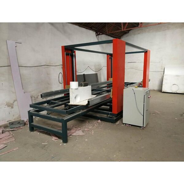 CNC hot wire 2D cutting machine with wire oscillation