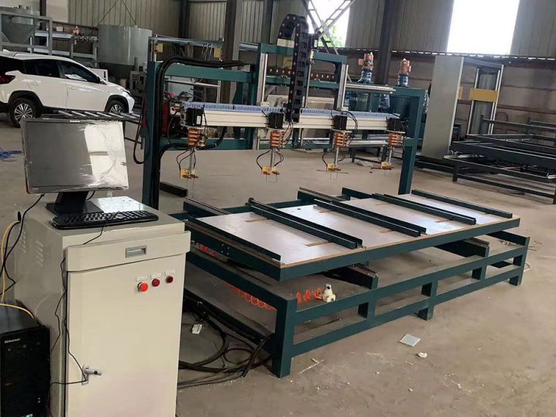 automatic eps grooving package machine