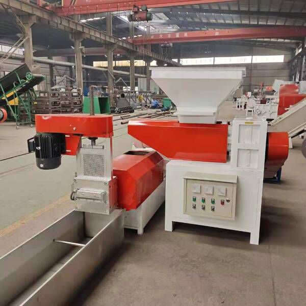 EPS pelletizing machine - strand die works without filtering screen