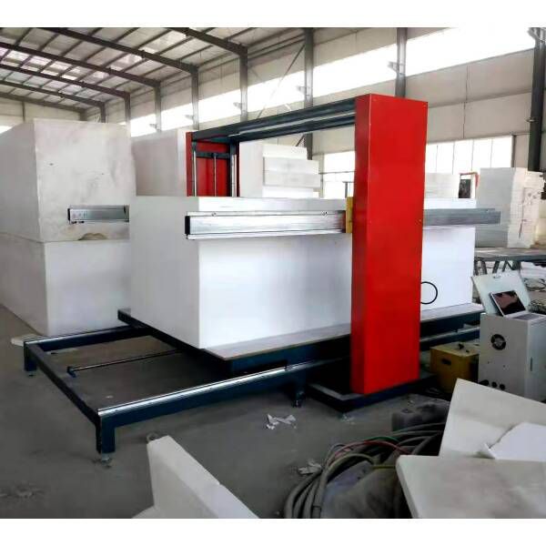 CNC hot wire 2D cutting machine with wire oscillation